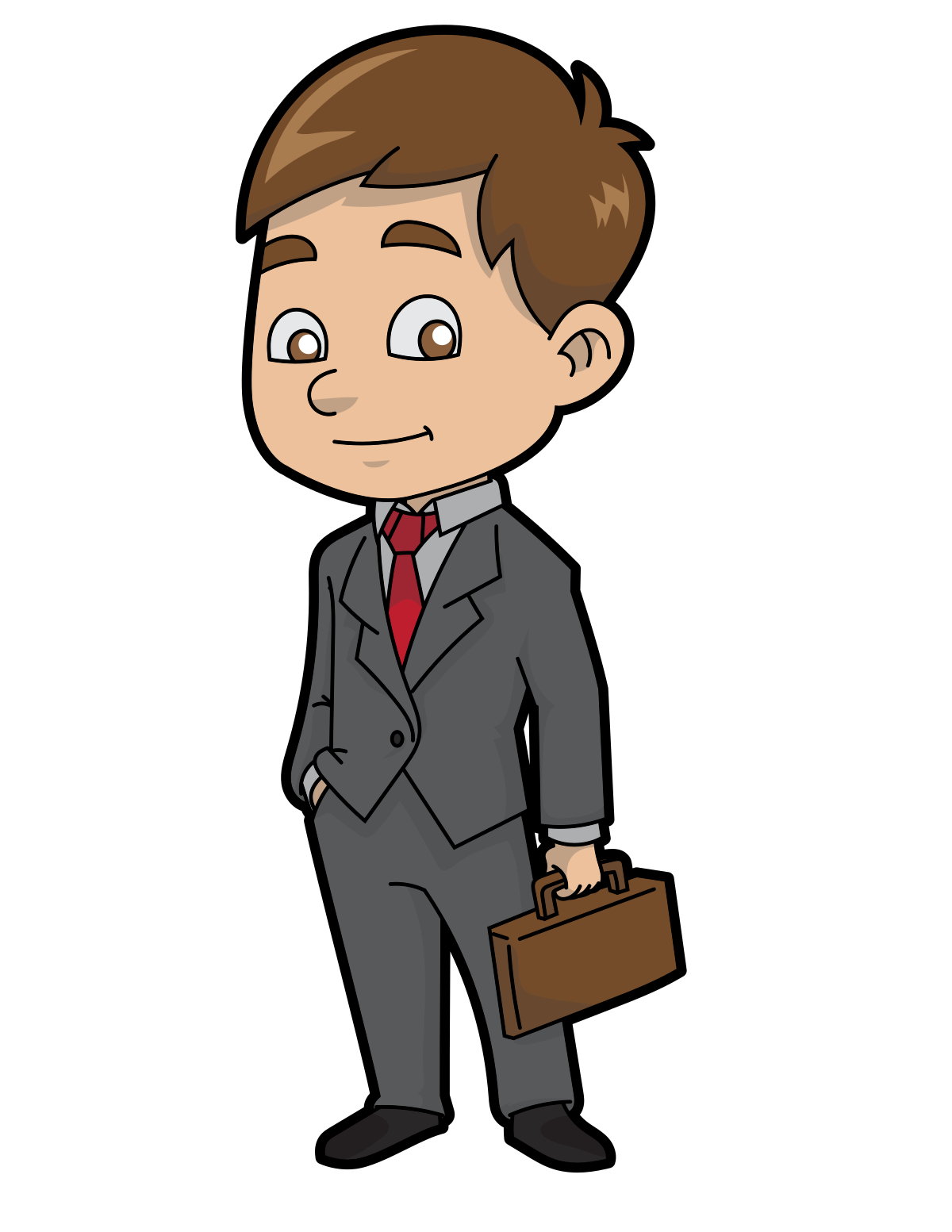 cartoon Businessman
